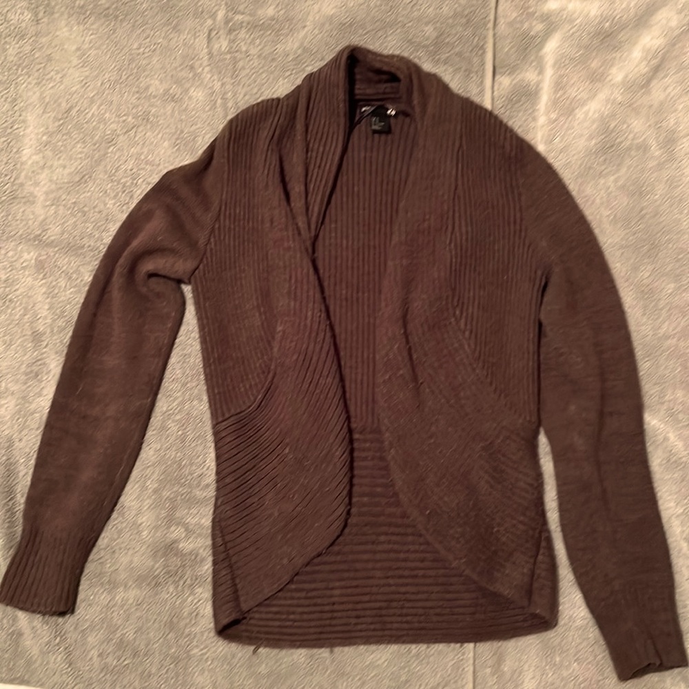 H&M Basic Cardigan sweater. Brown; women’s medium